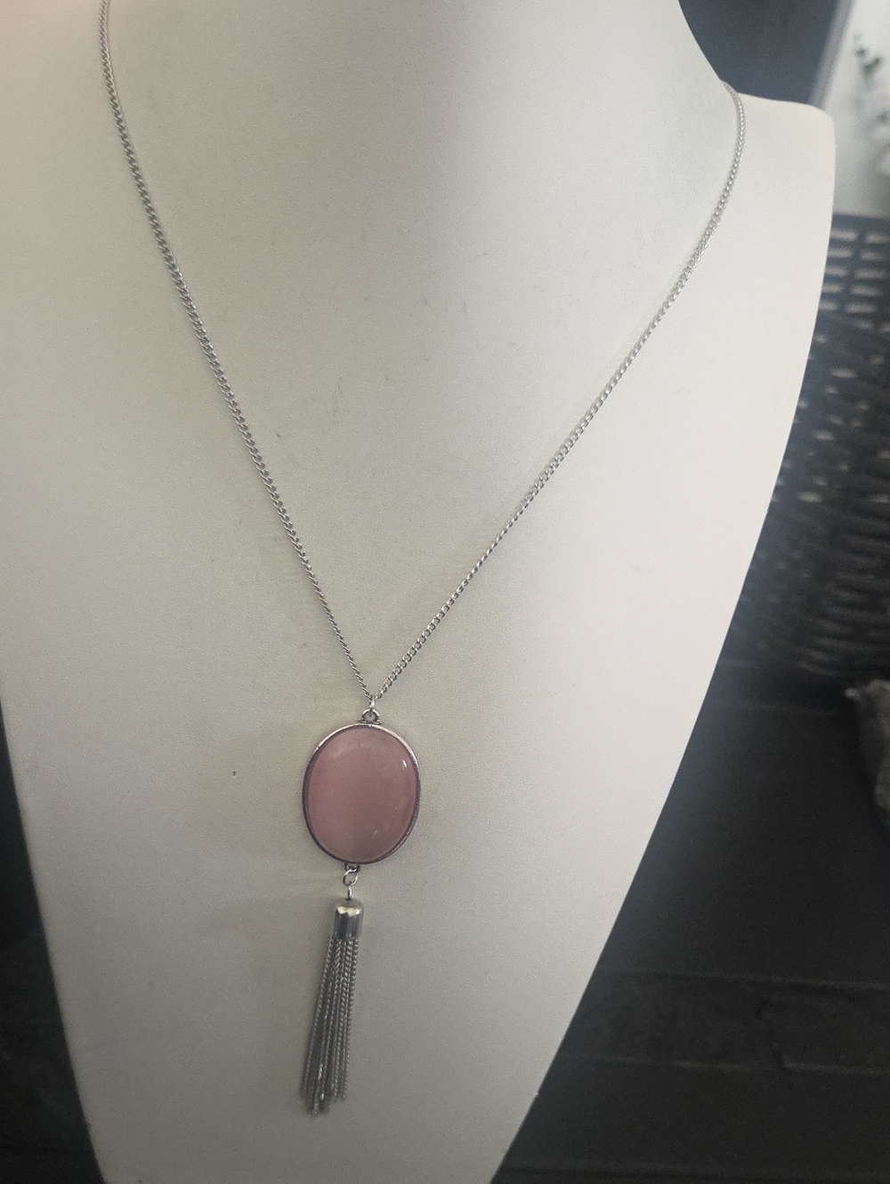 Paparazzi Tasseled Tranquility Pink Necklace NWT